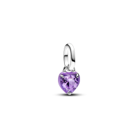 Charm Mini Colgante Pandora ME Chakra Corazón Morado 793042C04