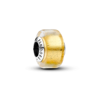 Charm Pandora Mini Cristal de Murano Dorado 793353C00