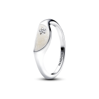 Anillo Pandora ME Mitad Sello Esmaltado 193325C01