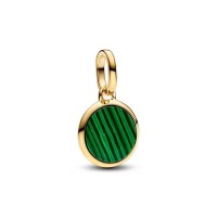 Charm Mini Medallón Grabable Pandora ME 14k Verde 763389C01