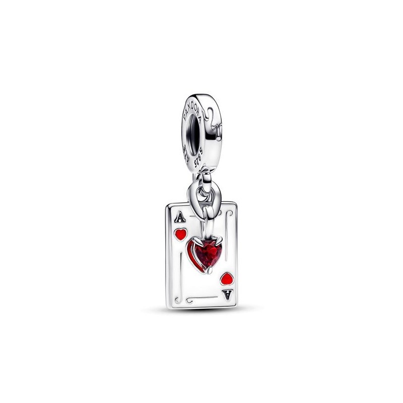 Charm Pandora Colgante Doble plata Reina Corazones Disney Villanos 793420C01