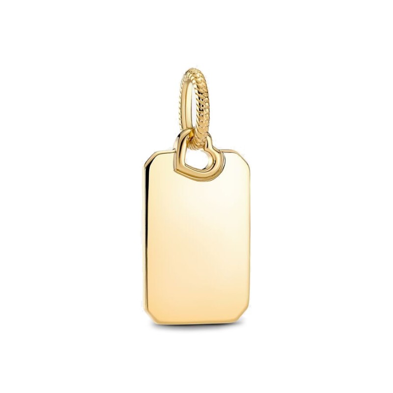 Colgante Etiqueta Rectagular Grabable 368611C00