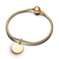 Charm Colgante Etiqueta Grabable Redondo 368610C00