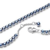 Pulsera Tenis Azul Brillante 591469C02
