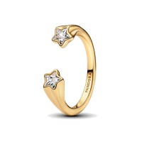 Anillo Abierto Estrellas Fugaces Dorado 163582C01