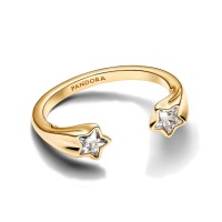 Anillo Abierto Estrellas Fugaces Dorado 163582C01