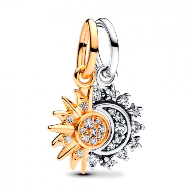 Charm Colgante Pandora Divisible Sol y Luna 763585C01