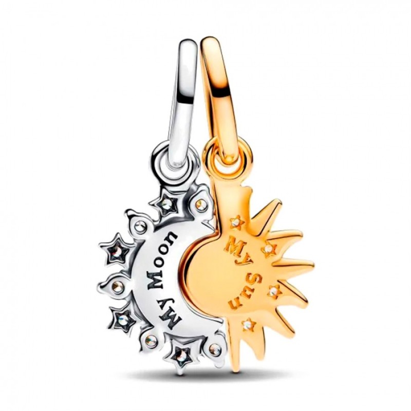 Charm Colgante Pandora Divisible Sol y Luna 763585C01