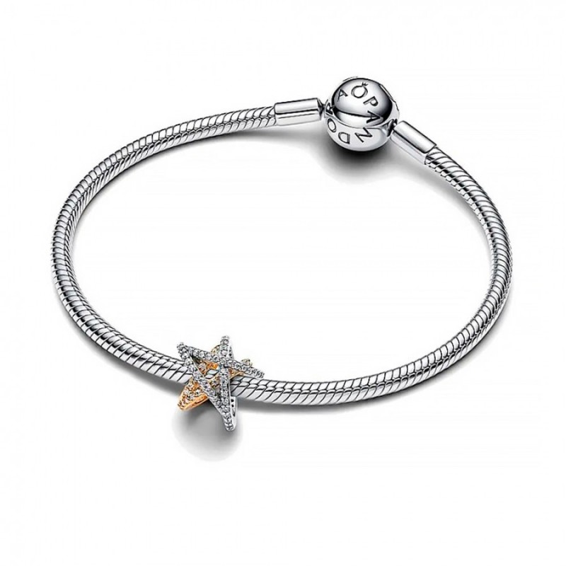 Charm Pandora Estrella Cruzada Brillante 763590C01