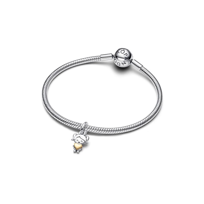 Charm Pandora Colgante Niña Feliz 763601C00