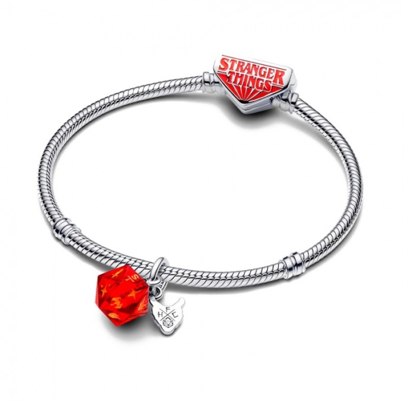Charm Pandora Colgante Dado Club del Fuego Infernal de Stranger Things 793564C01