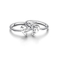 Anillo Pandora Divisible Los Amigos No Mienten de Stranger Things 193575C00 Anillo Pandora Divisible Los Amigos No Mienten de Stranger Things 193575C00