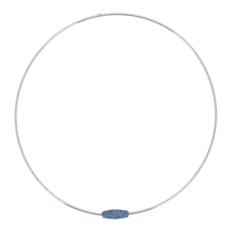 Collar Pesavento Colores del Mundo " Blue Santorini" WPSCG116