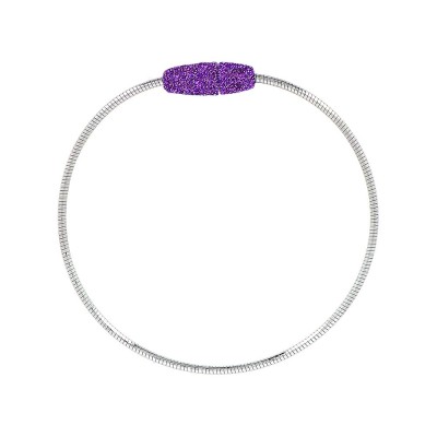 Pulsera Pesavento Colores del Mundo "Viola Provenza" WPSCB260