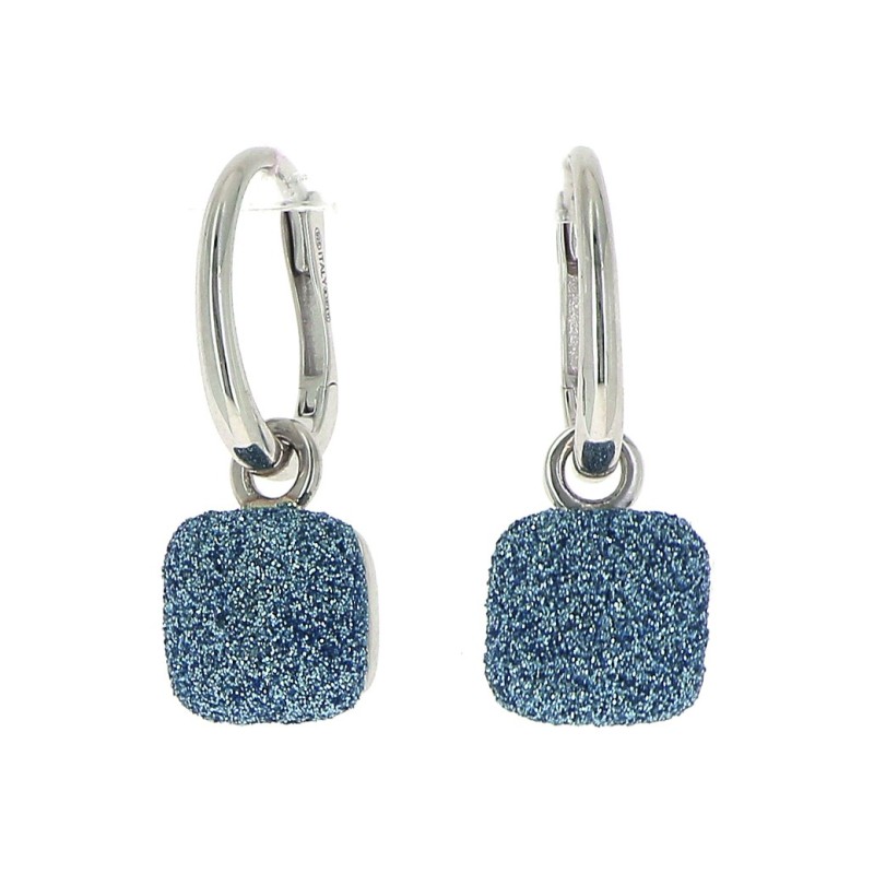 Pendientes Pesavento Colores del Mundo "Azul Santorini" WPSCO098