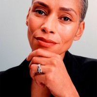 Anillo Pandora Banda Cruzada Brillante 193553C01