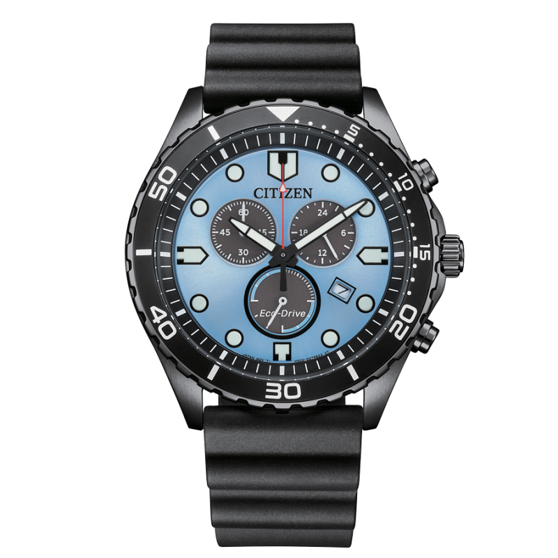 Reloj Citizen Eco-Drive Chrono Sporty-Aqua AT2567-18L