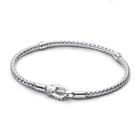 Pulsera Pandora Moments plata Cadena & Cierre con Tachuelas 593681C00