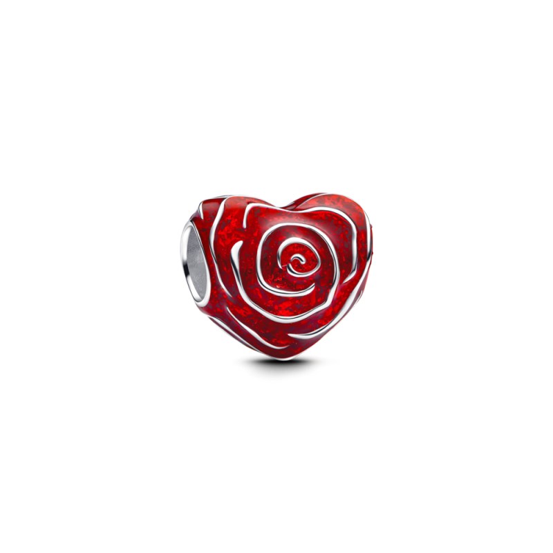 Charm Pandora plata Corazón Rosa 793673C01