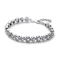 Pulsera Pandora Halo Corazones edición Limitada 593655C01