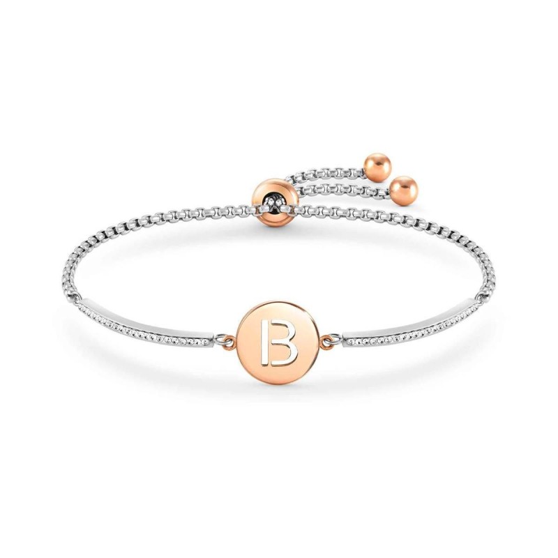 Pulsera Nomination Milleluci Letra B en Acero 028007 002