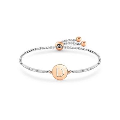Pulsera Nomination Milleluci Letra D en Acero 028007 004