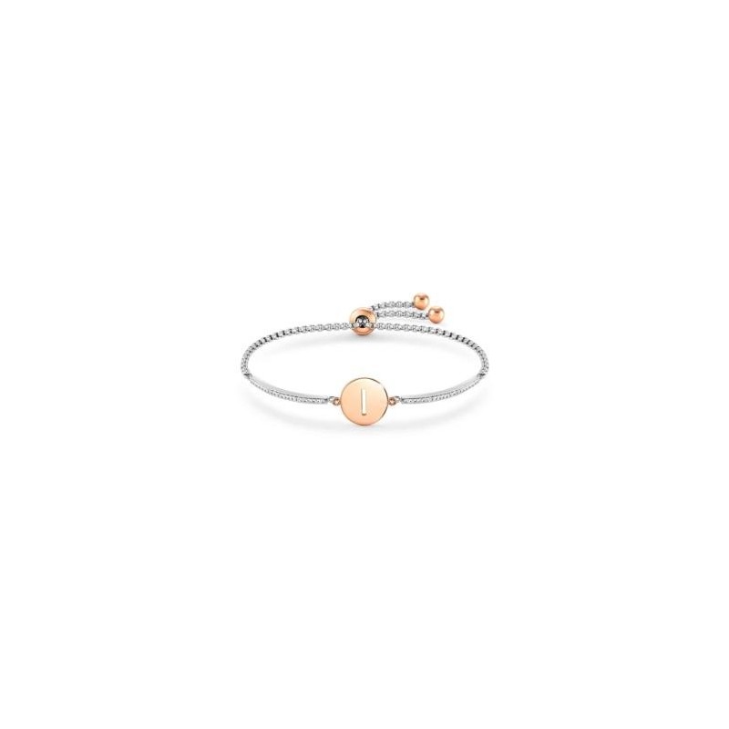 Pulsera Nomination Milleluci Letra I en Acero 028007 009
