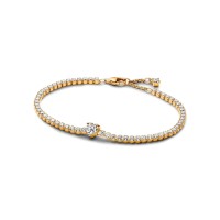 Pulsera Pandora Tenis Corazón Brillante 560041C01