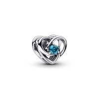 Charm Pandora Plata Corazón y Gemas Entrelazados 793744C01