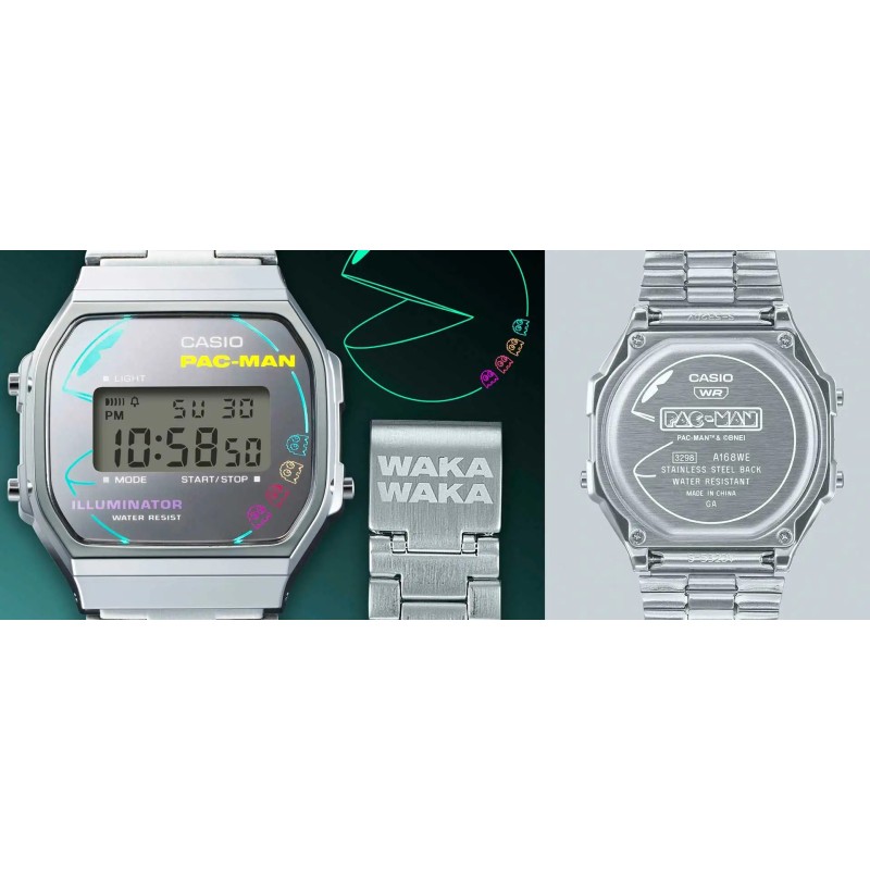 Reloj Casio Pac-Man A168WEPC-7AER
