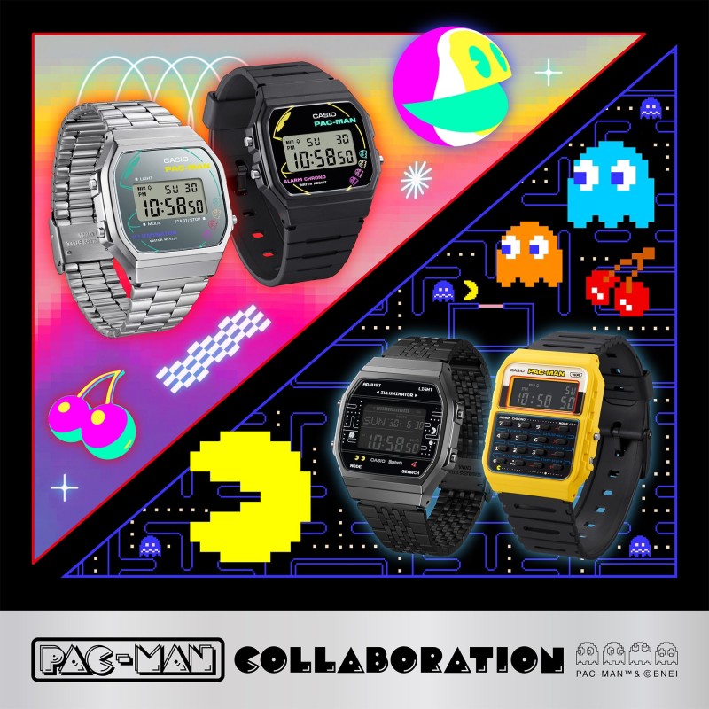 Reloj Casio Pac-Man F-91WPC-1AER