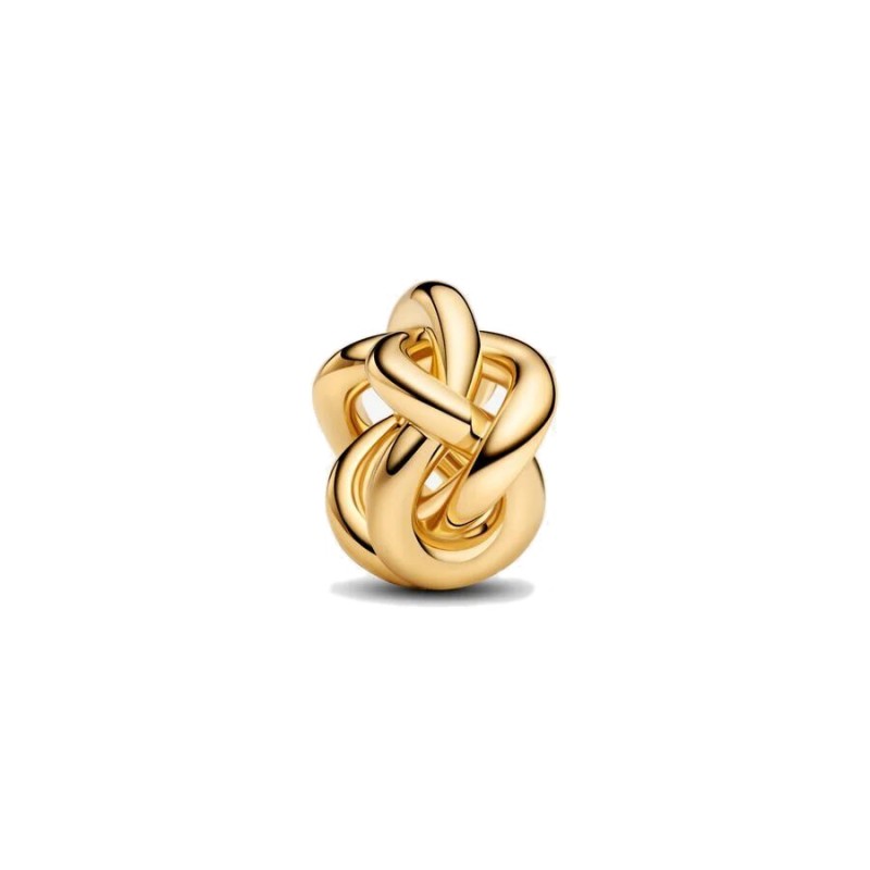 Charm Pandora baño oro de 14k Nudo Infinito 763755C00