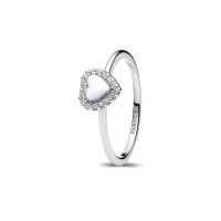 Anillo Pandora Grabable plata Halo Corazón 193801C01