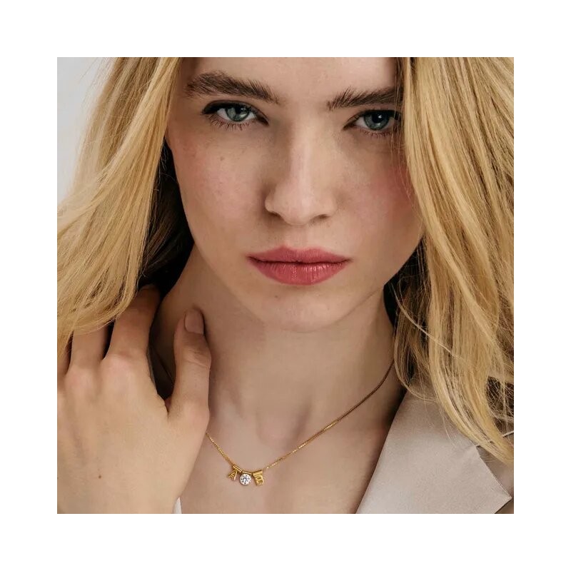 Collar Nomination Acero PVD Negro 150405 015