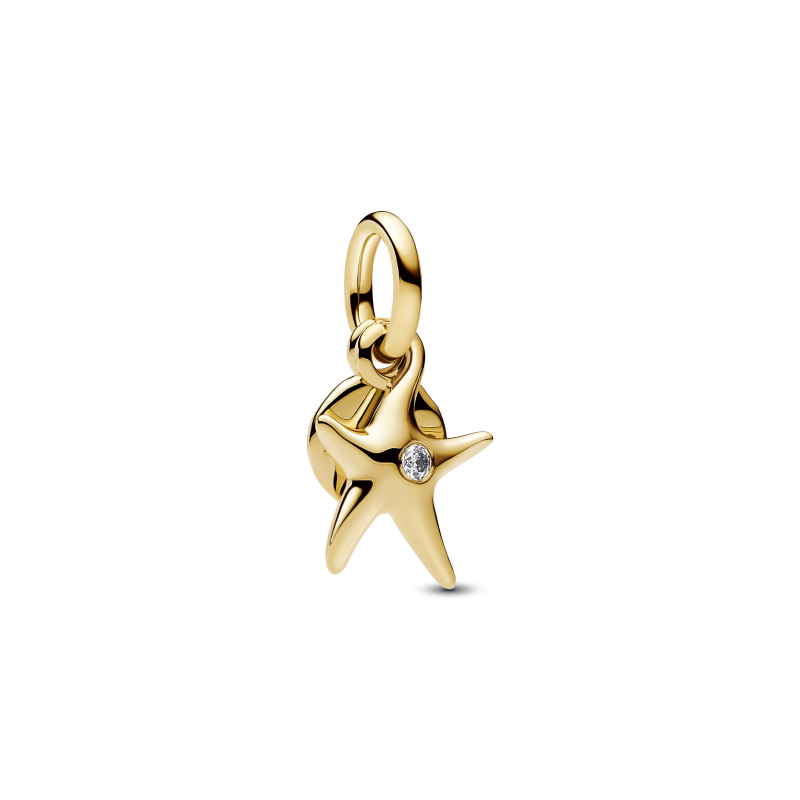 Charm Pandora Doble Dorado Estrella de Mar 763892C01
