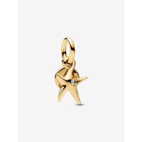 Charm Pandora Doble Dorado Estrella de Mar 763892C01