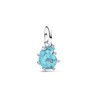 Charm Pandora Colgante Caracol de Murano Azul 793900C01
