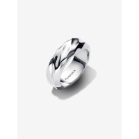 Anillo Pandora Plata Banda Ancha Ondulada 193886C00 Anillo Pandora Plata Banda Ancha Ondulada 193886C00