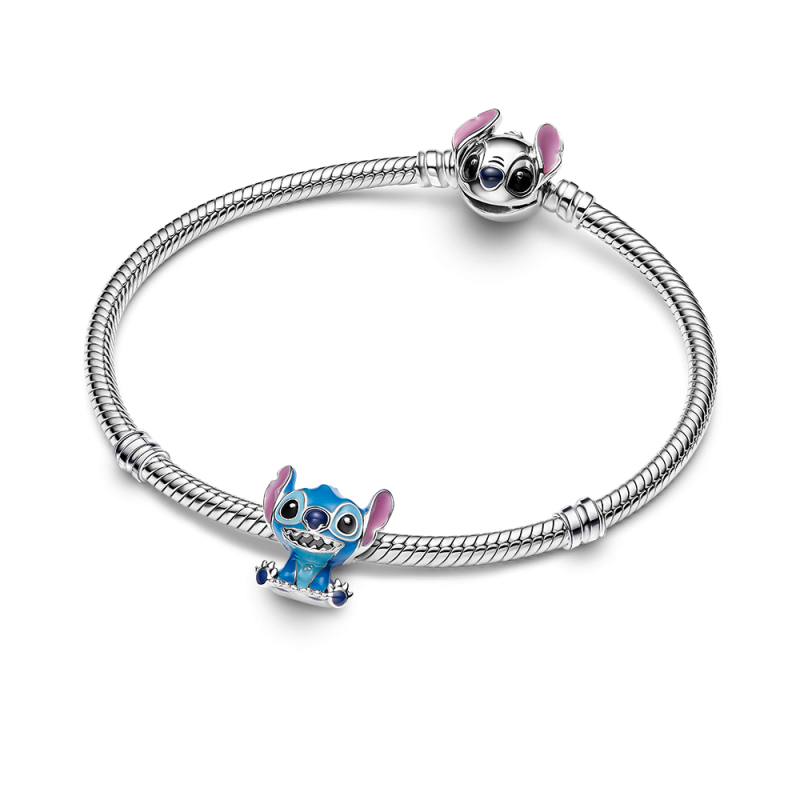 Charm Pandora Plata Stitch Disney 793815C01