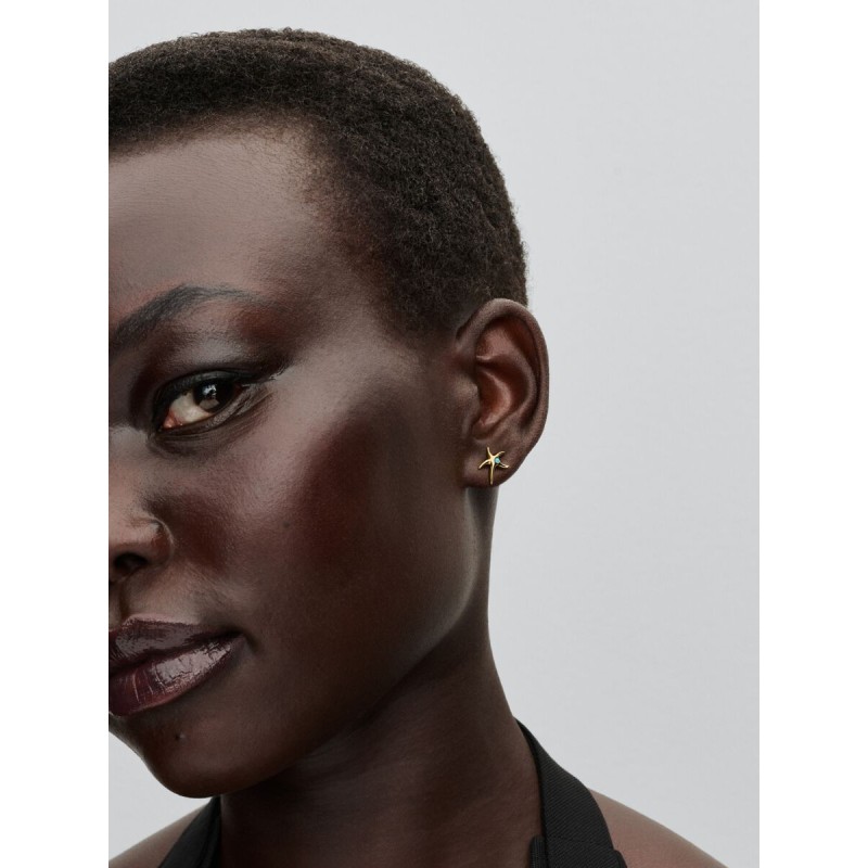 Pendientes Pandora Dorados Estrella de Mar 263820C01