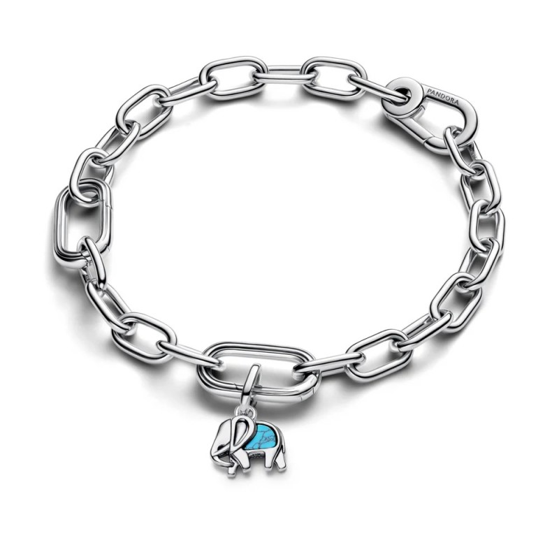 Charm Pandora Me Plata Elefante Turquesa 793858C01