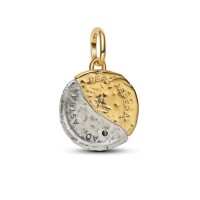 Charm Pandora Medallón Sol y Luna 763977C01