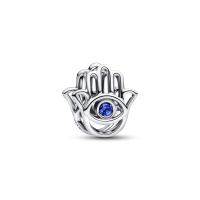Charm Pandora Mano Fatima Cristal Azul 794062C01