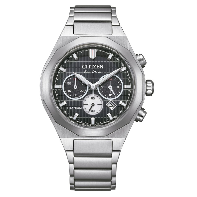 Reloj Chrono Super Titanium Zenshin Senkei Citizen CA4690-51E