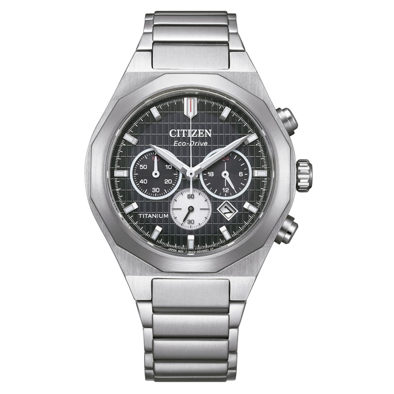 Reloj Chrono Super Titanium Zenshin Senkei Citizen CA4690-51E