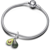 Charm Pandora Colgante Doble Aguacate 763405C01