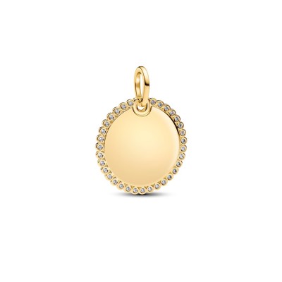 Colgante Pandora Etiqueta Redobda Brillante Grabable 364007C01