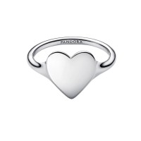 Anillo Pandora Corazón Grabable Plata 193988C00