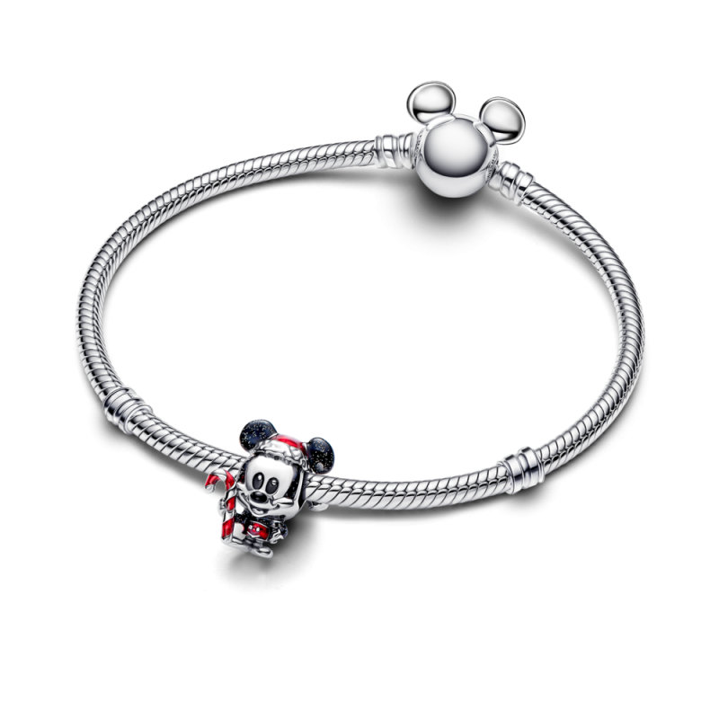 Charm Pandora Mickey Mouse Navideño de Disney 794217C01