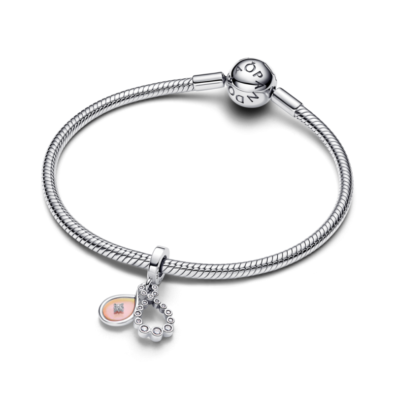 Charm Pandora Colgante Doble Infinito Opalescente 794251C01